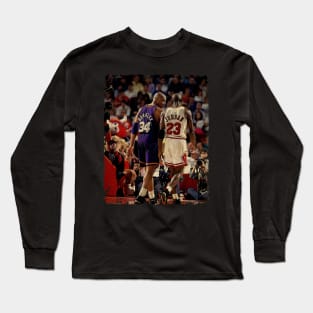 Charles Barkley and Michael Jordan, 1993 NBA Finals Long Sleeve T-Shirt